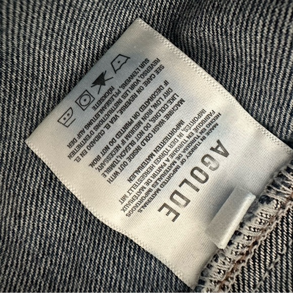 AGOLDE Blue Nyx Denim Shirt - Picture 10 of 12